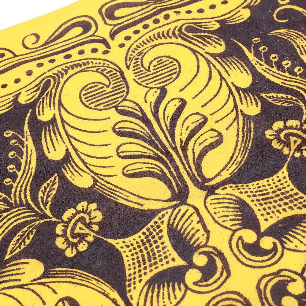 SNAIL BRAND BANDANA - YELLOW/ BROWN - Image 3