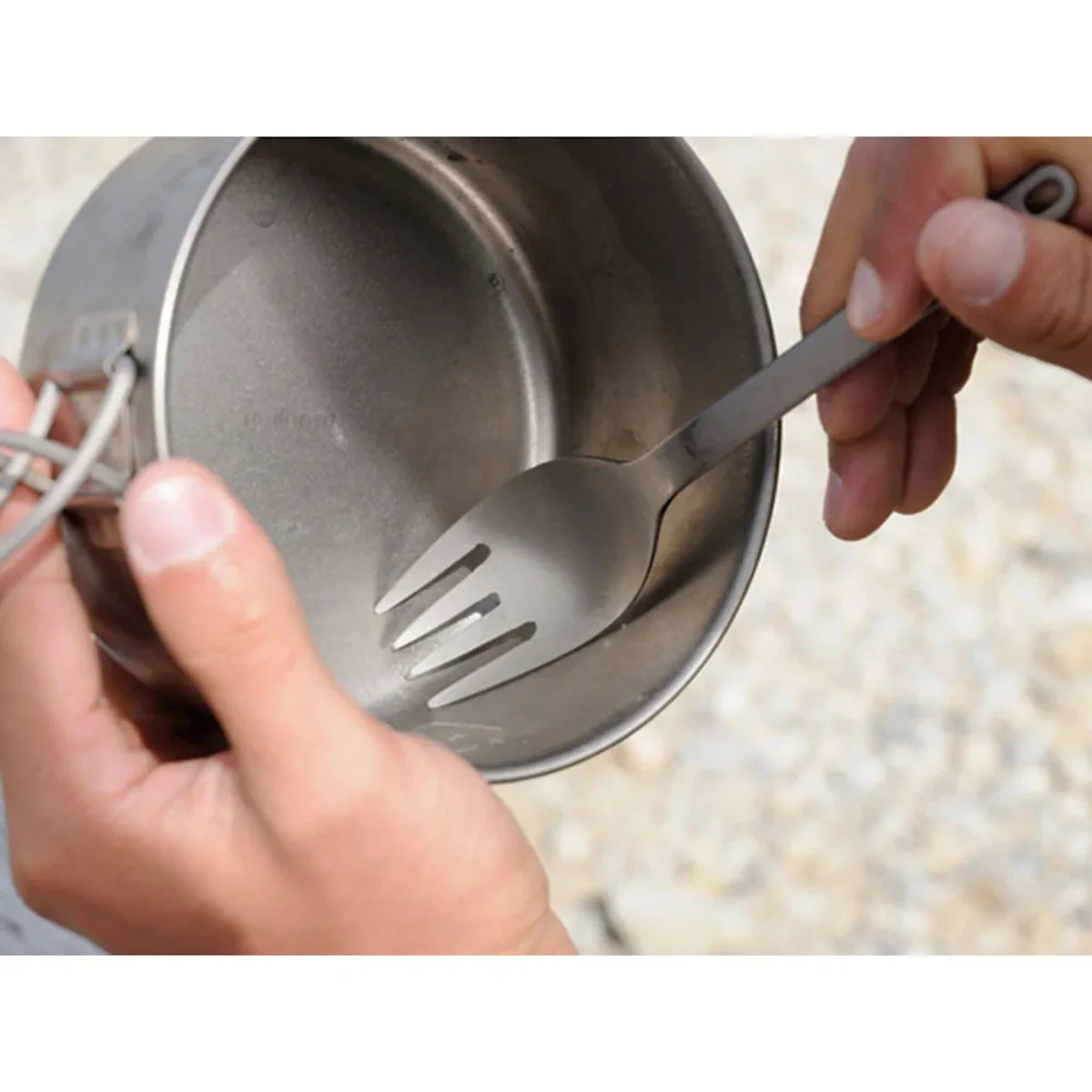 SNOW PEAK 'SUKU' TITANIUM SPORK - Image 2