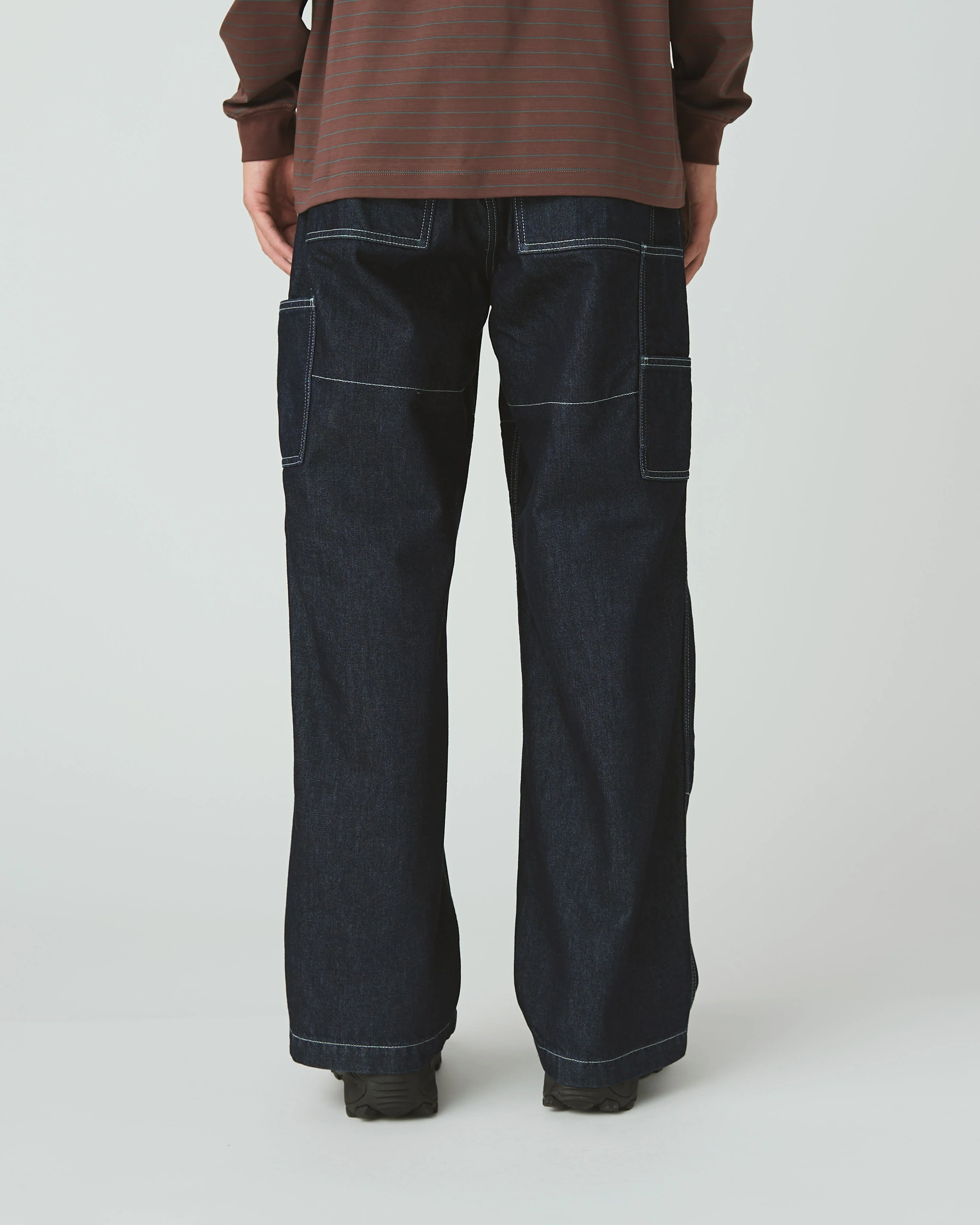 SNOW PEAK TAKIBI DENIM PANTS - INDIGO - Image 6