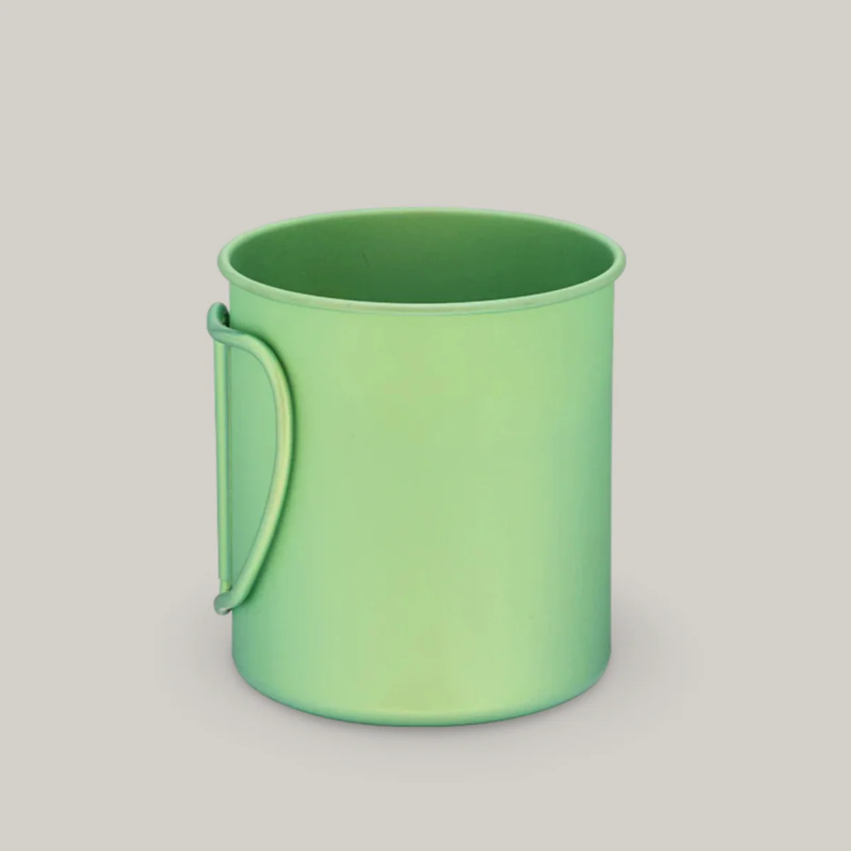 SNOW PEAK TI-SINGLE 450 ANODISED CUP - GREEN - Image 3