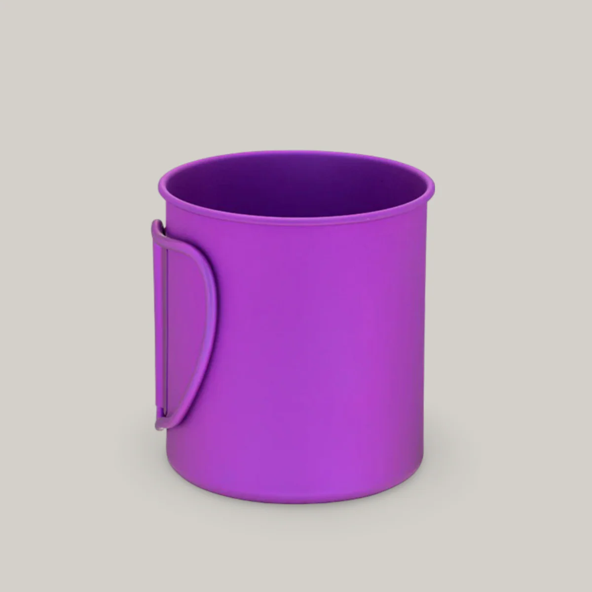 SNOW PEAK TI-SINGLE 450 ANODISED CUP - PURPLE - Image 3