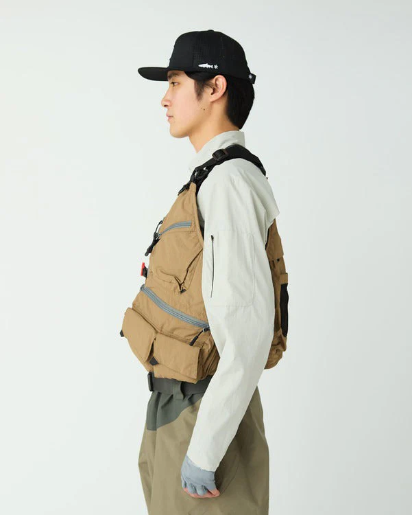 SNOW PEAK V1 STRAP FLY FISHING VEST - BEIGE - Image 5