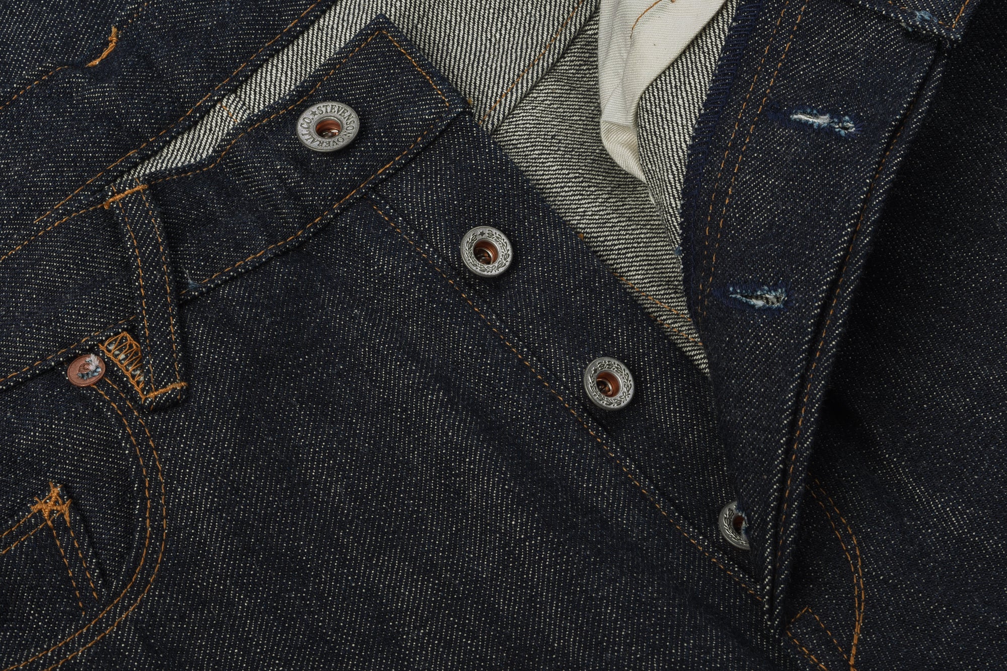 STEVENSON OVERALL CO. 150 ENCINITAS JEANS - INDIGO - Image 8