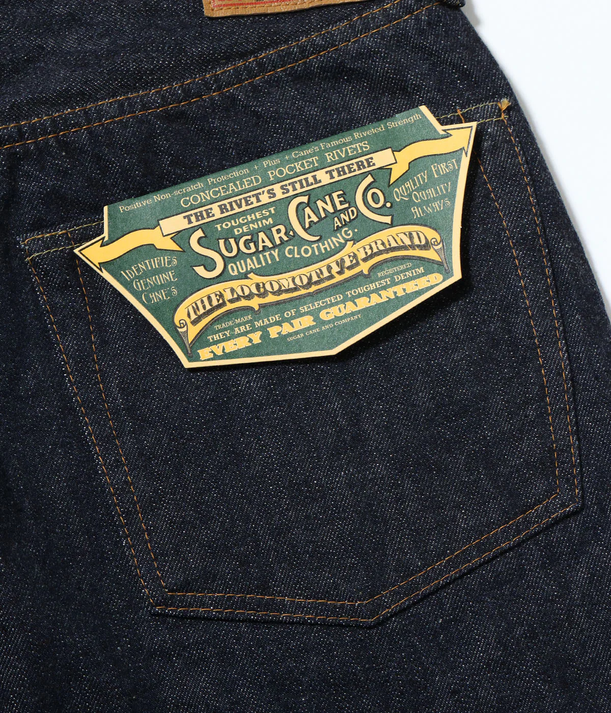 SUGAR CANE 2025 MODEL 13oz JEANS - WIDE LEG - Image 10