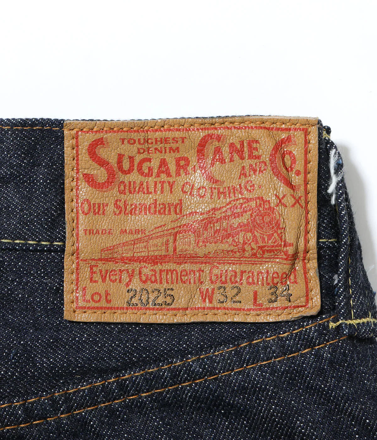 SUGAR CANE 2025 MODEL 13oz JEANS - WIDE LEG - Image 11