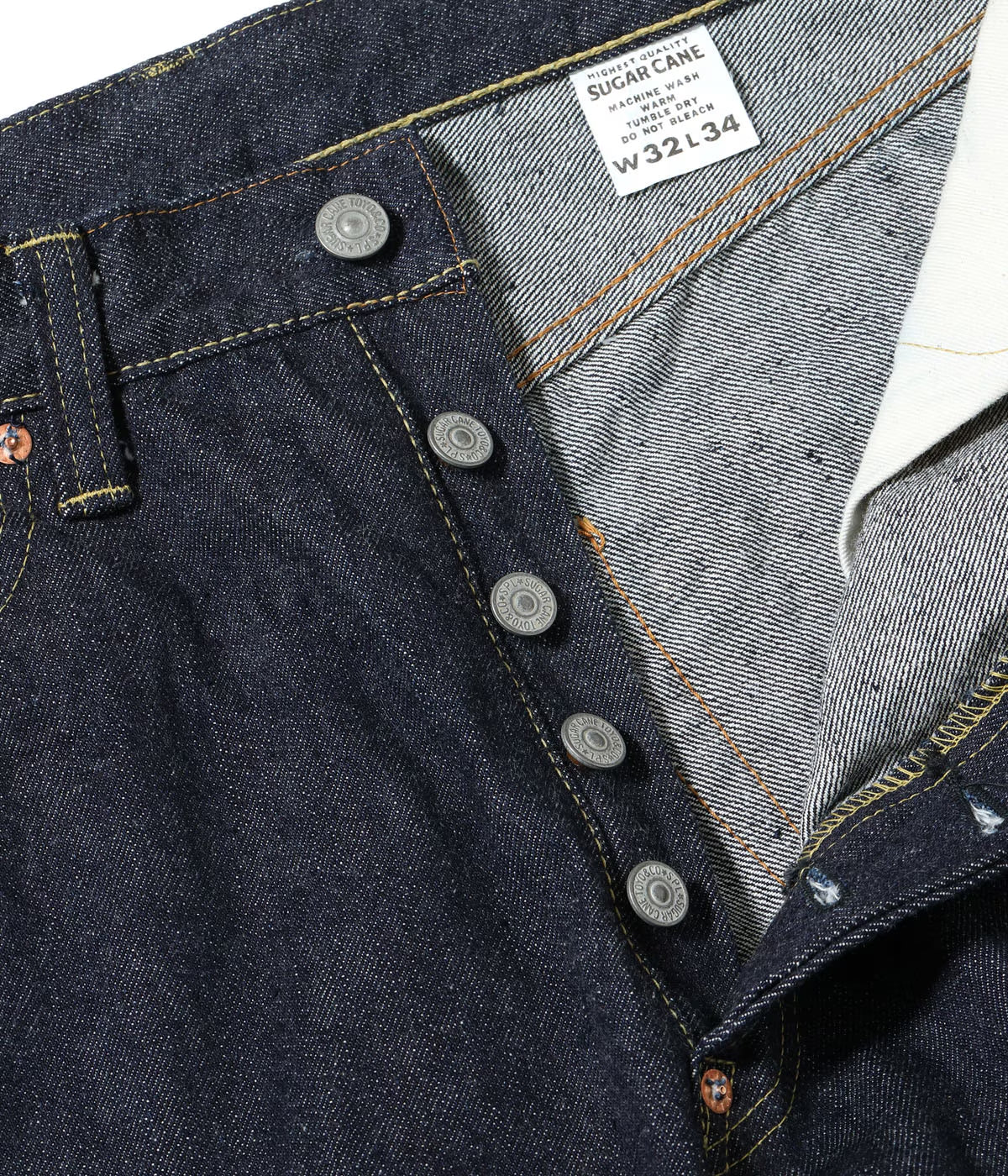 SUGAR CANE 2025 MODEL 13oz JEANS - WIDE LEG - Image 12