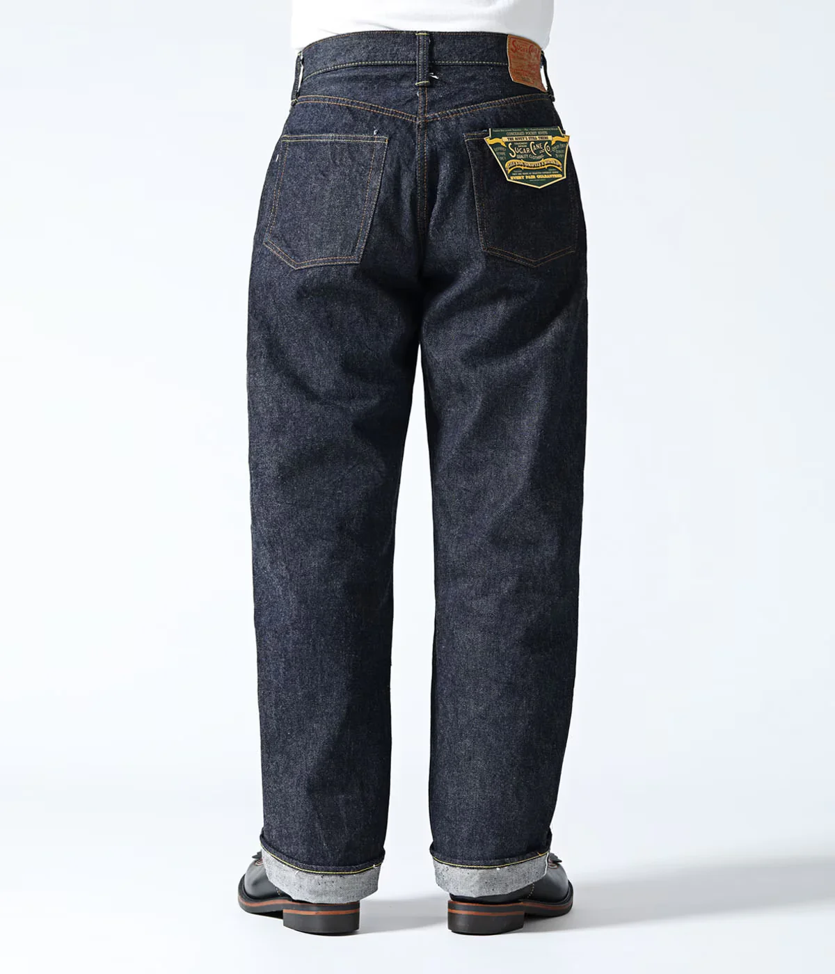 SUGAR CANE 2025 MODEL 13oz JEANS - WIDE LEG - Image 4