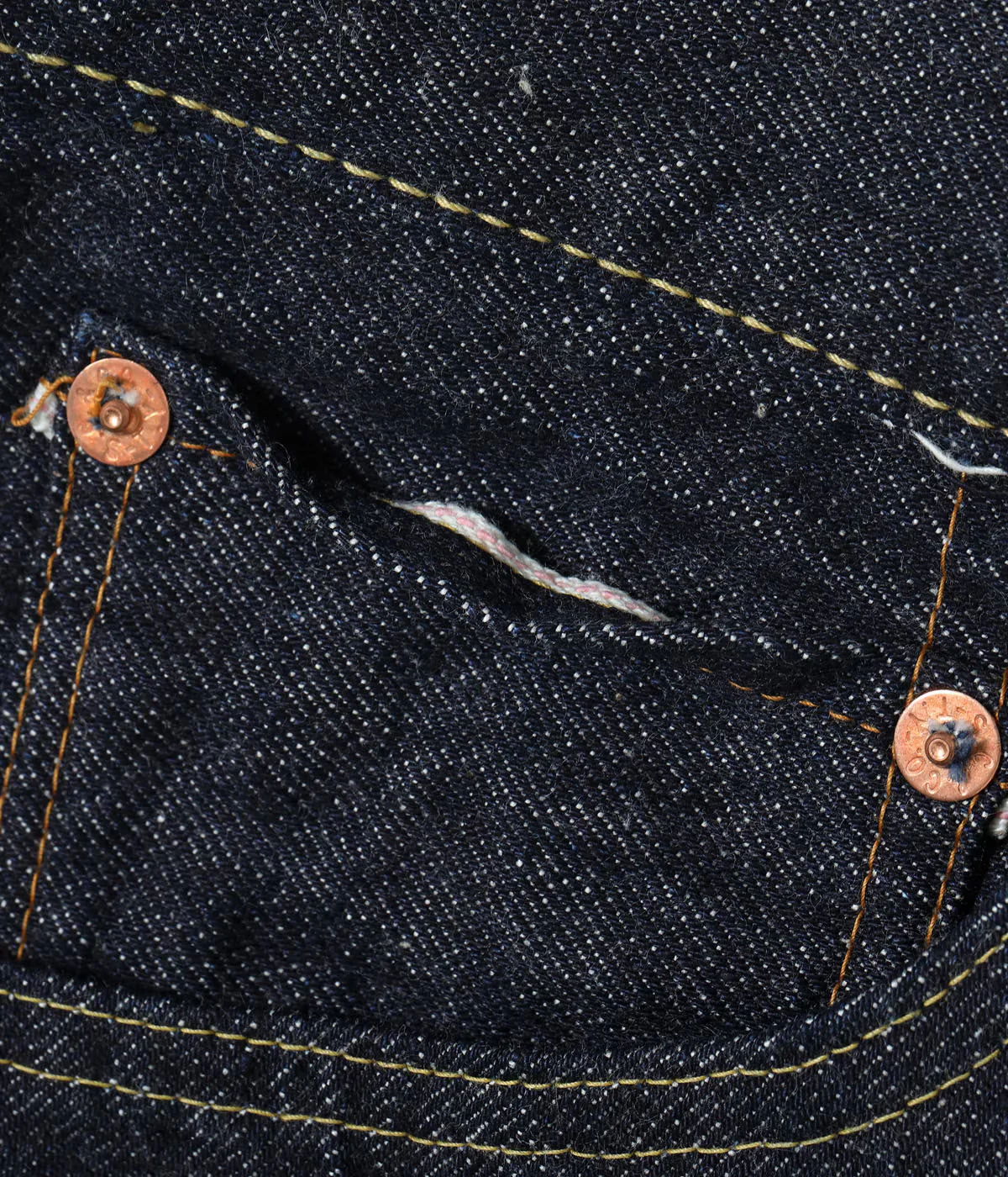 SUGAR CANE 2025 MODEL 13oz JEANS - WIDE LEG - Image 9