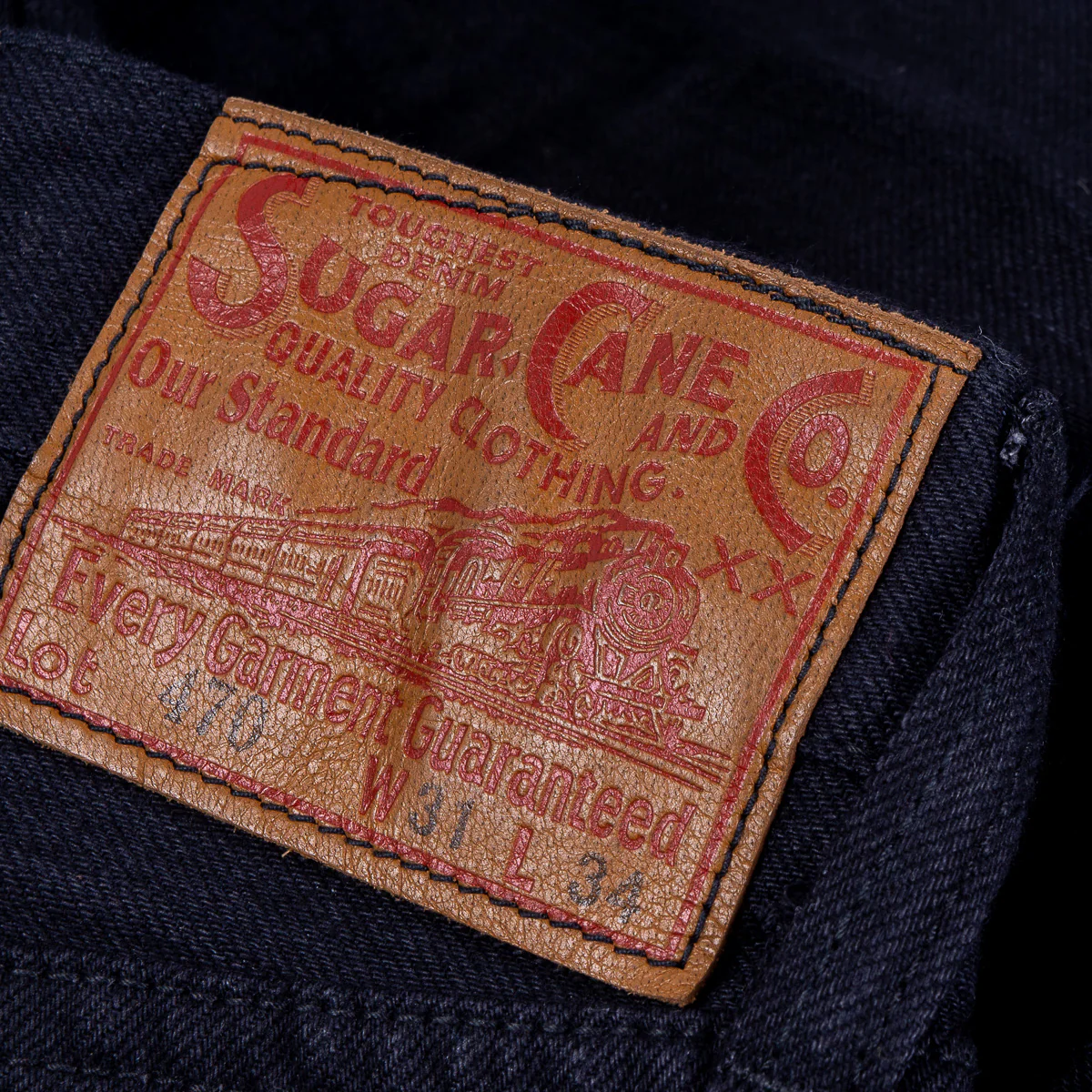 SUGAR CANE TYPEIII 1947 JEANS - SLIM FIT BLACK - Image 15