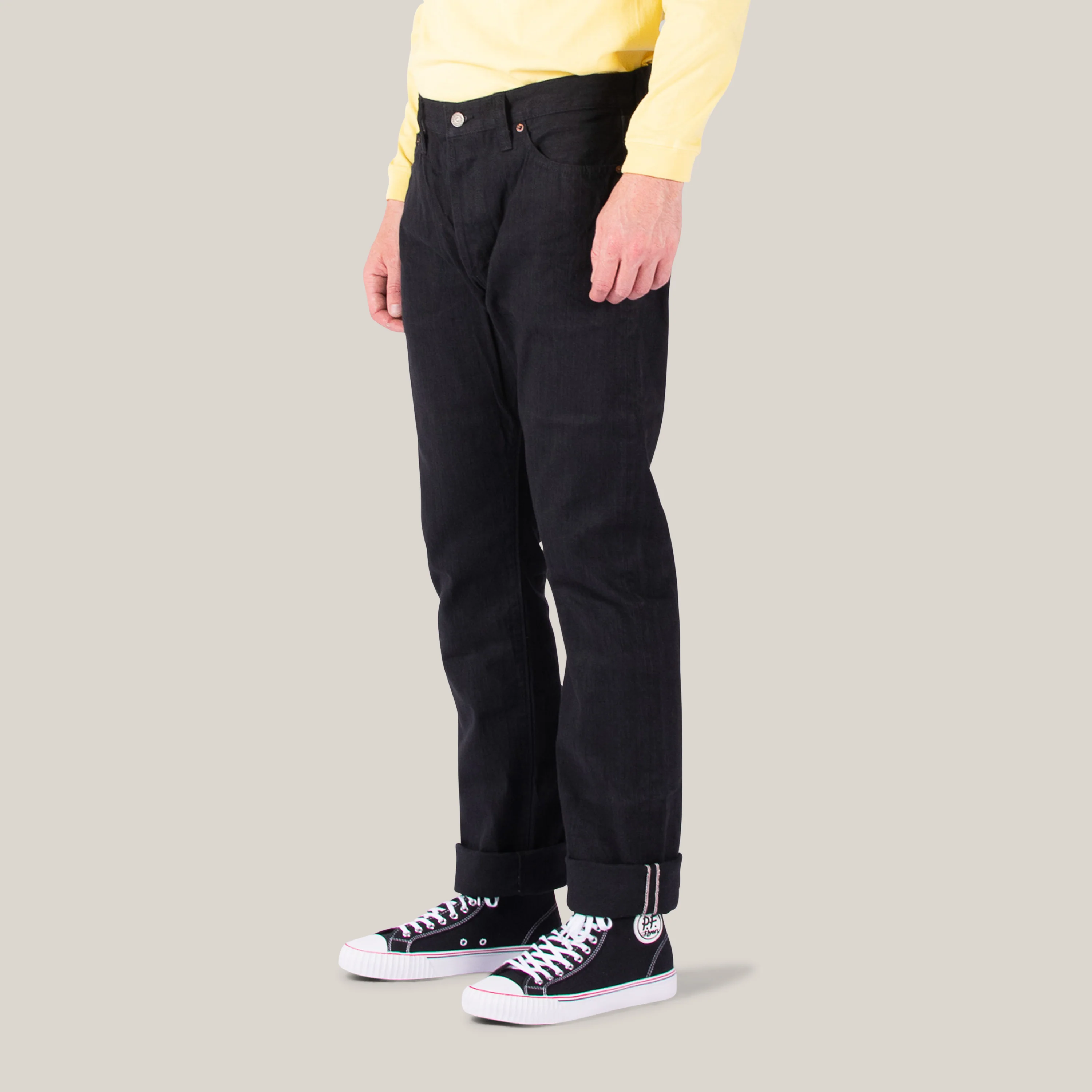 SUGAR CANE TYPEIII 1947 JEANS - SLIM FIT BLACK - Image 5