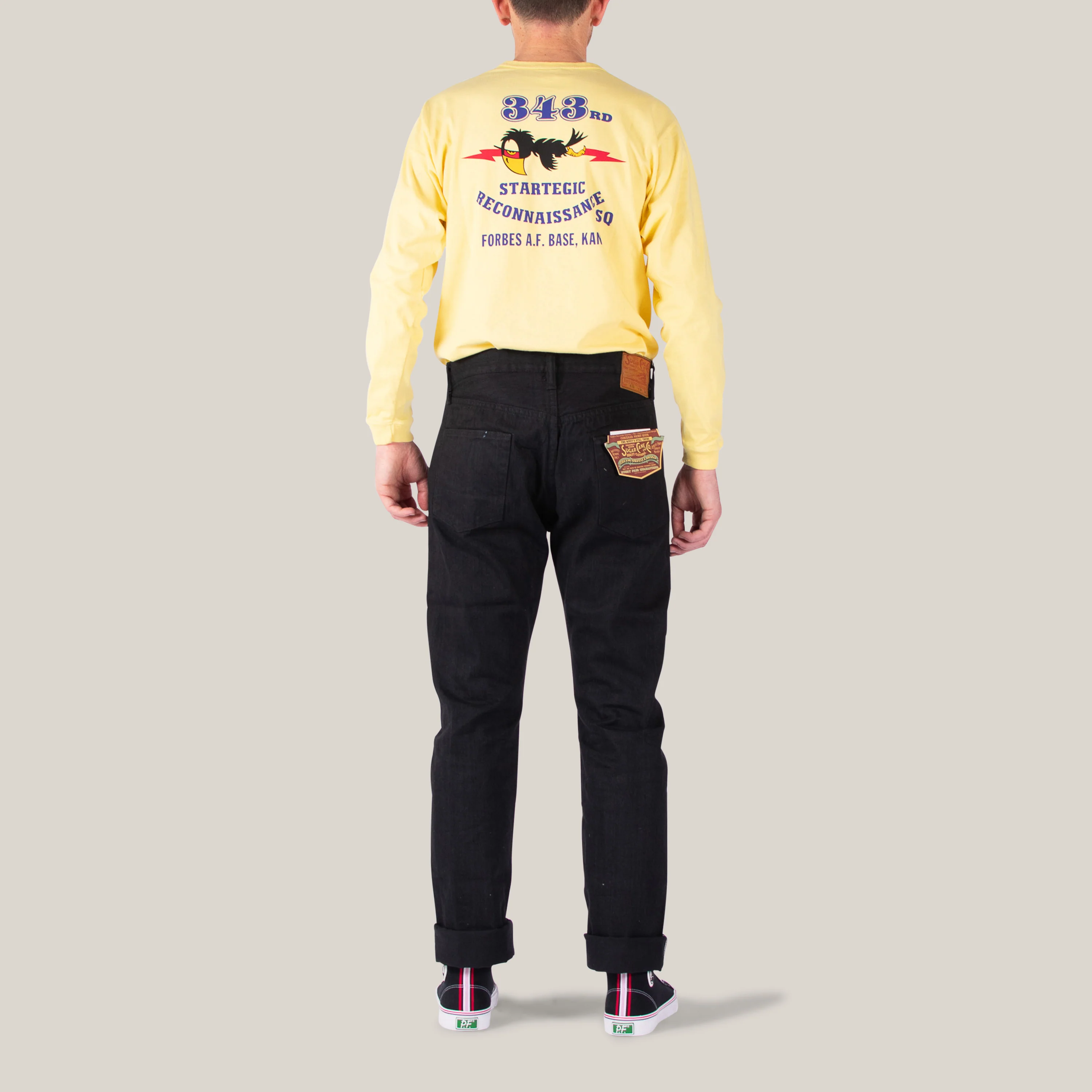 SUGAR CANE TYPEIII 1947 JEANS - SLIM FIT BLACK - Image 9