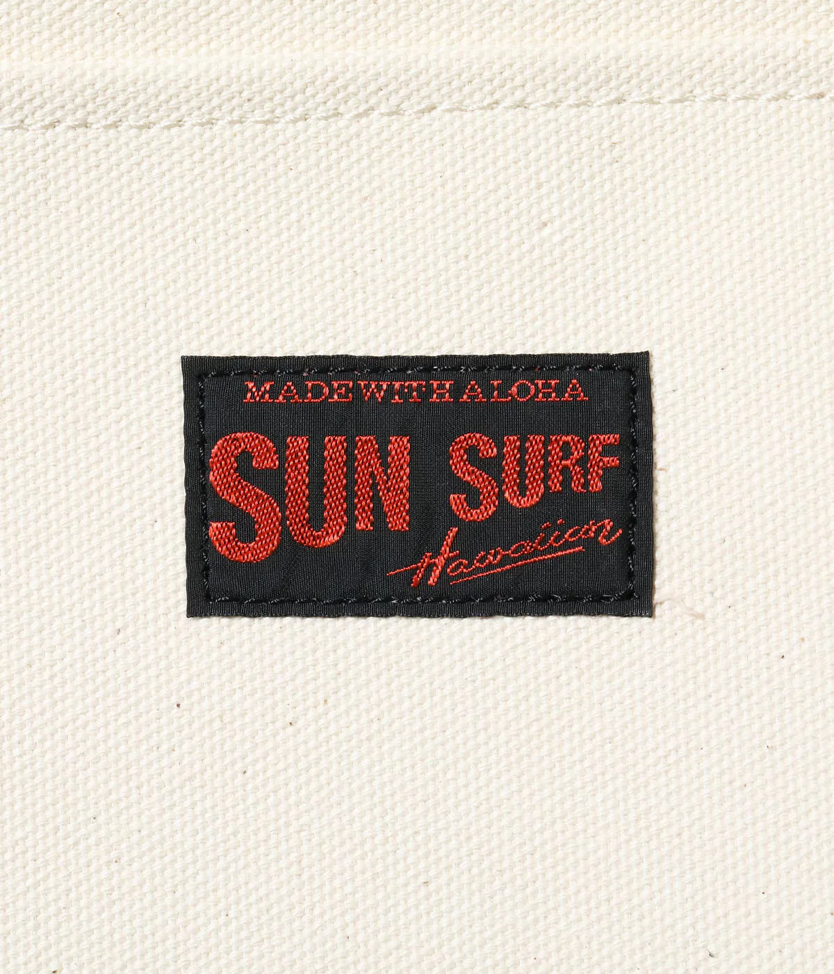 SUN SURF CANVAS TOTE BAG - NATURAL - Image 3
