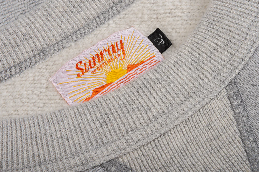 SUNRAY SPORTSWEAR LANIAKEA CREW NECK SWEAT - HAMBLEDON GREY - Image 3
