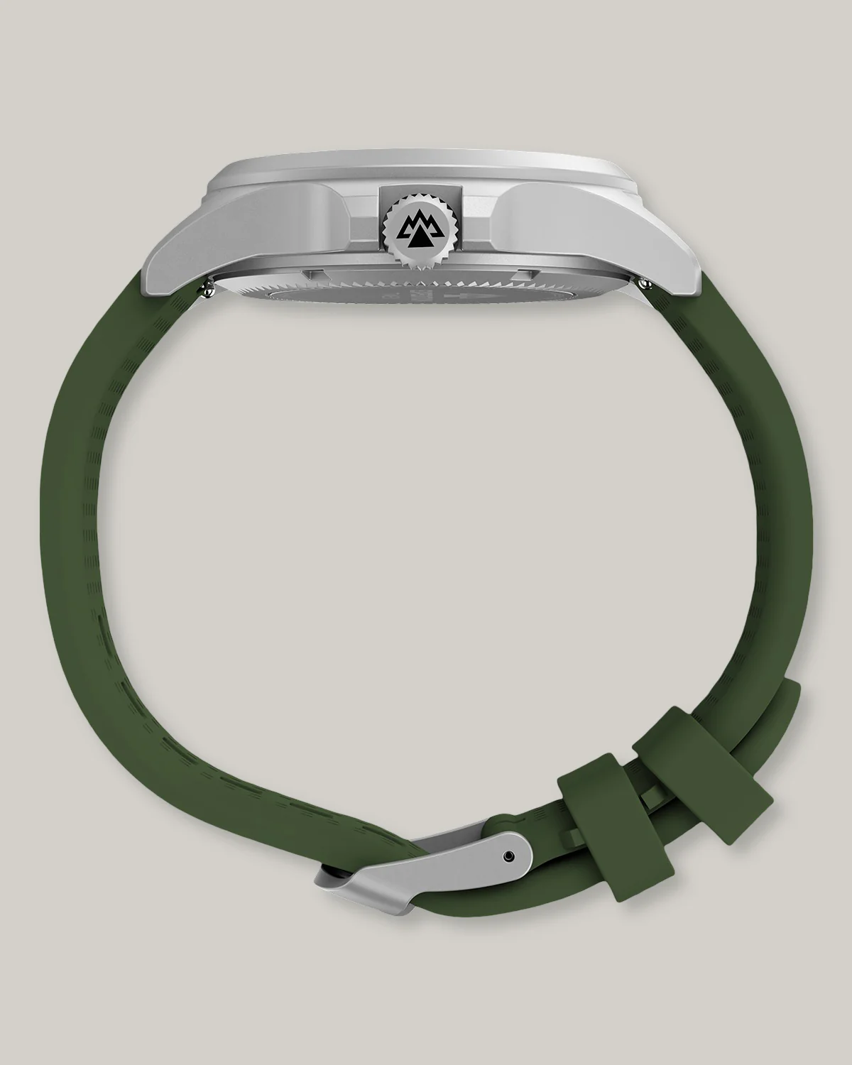 TIMEX EXPEDITION® FIELD POST SOLAR 41MM SILICONE STRAP WATCH - GREEN/ BLACK - Image 3