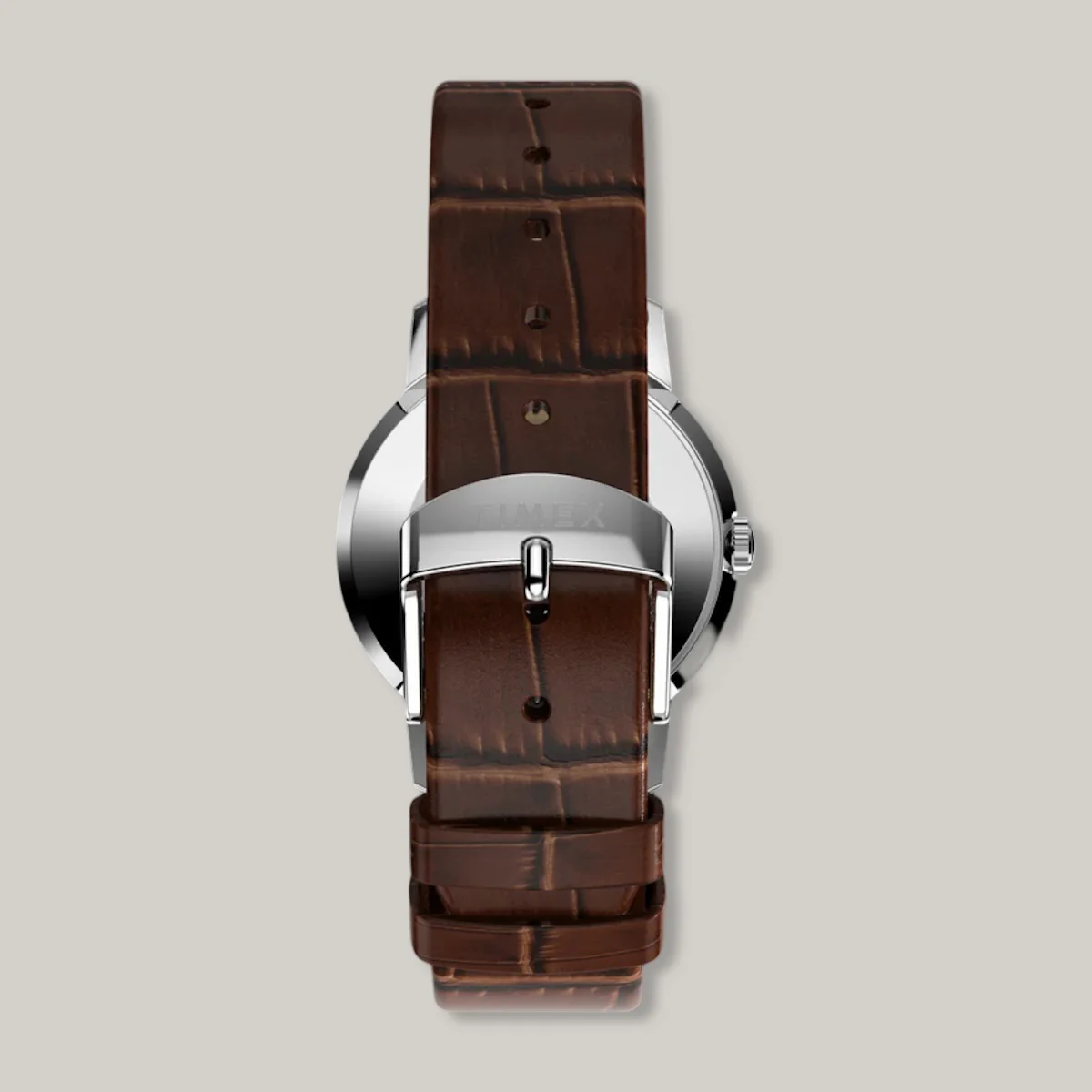 TIMEX MARLIN ® HAND-WOUND 34MM LEATHER STRAP WATCH  - BROWN - Image 3