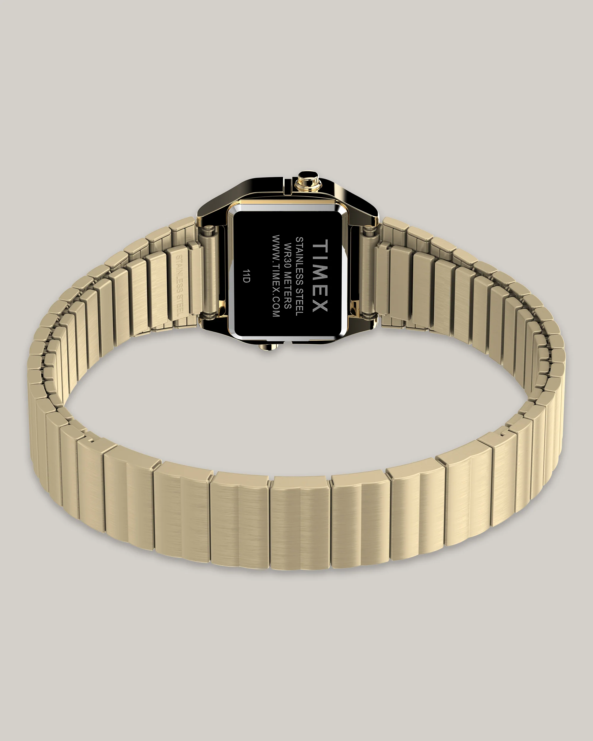 TIMEX TEENY TINY STAINLESS STEEL BRACELET WATCH 20MM - GOLD - Image 4