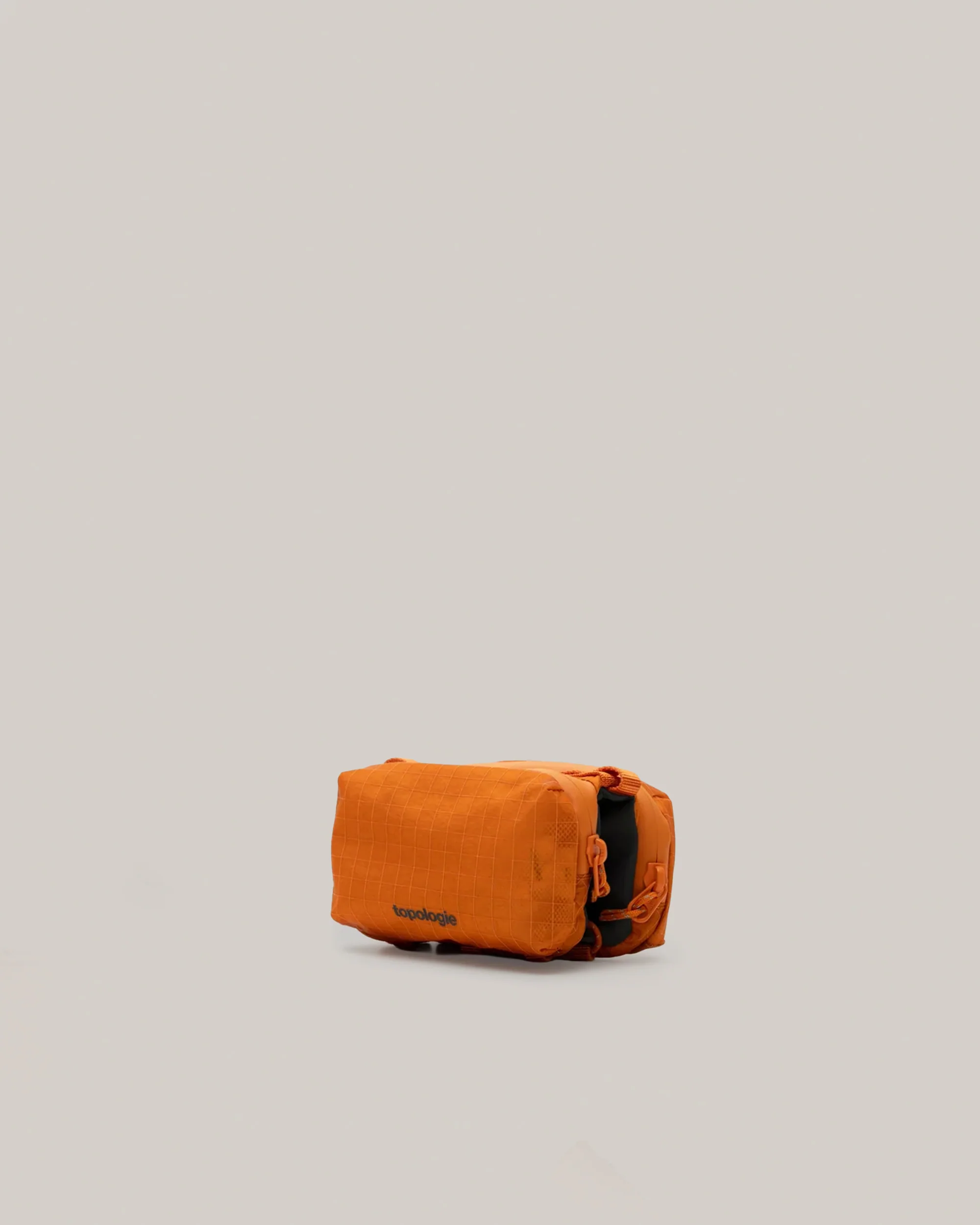 TOPOLOGIE MINI BOTTLE SACOCHE BURN ORANGE GLAZE RIPSTOP - Image 3