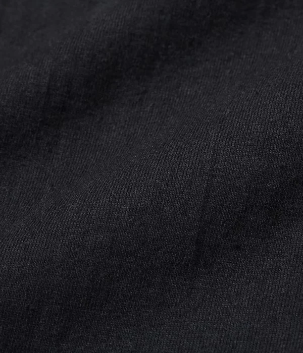 WHITESVILLE LONG SLEEVE POCKET T-SHIRT - BLACK - Image 3