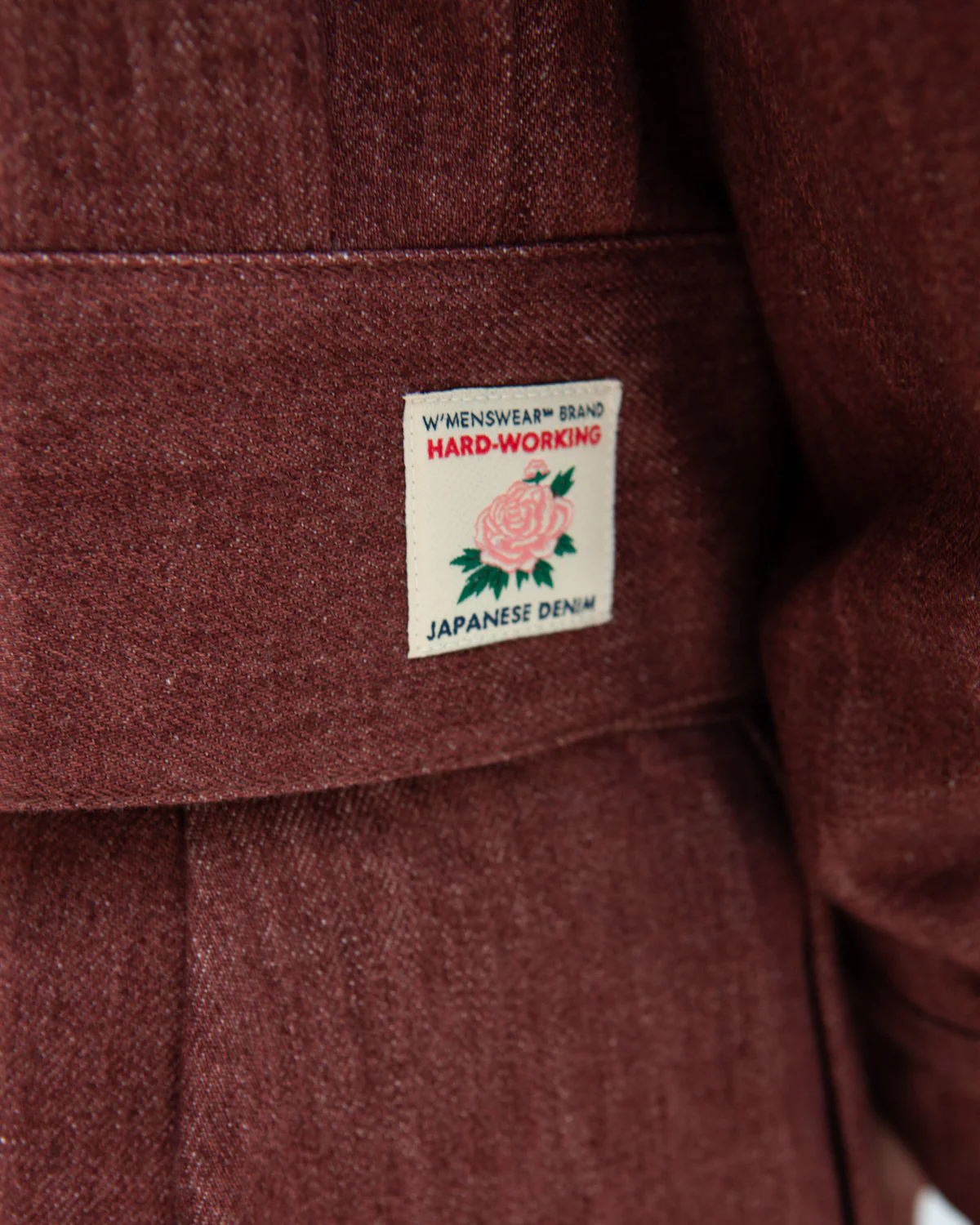 W'MENSWEAR DESPATCH JACKET - BROWN DENIM - Image 6