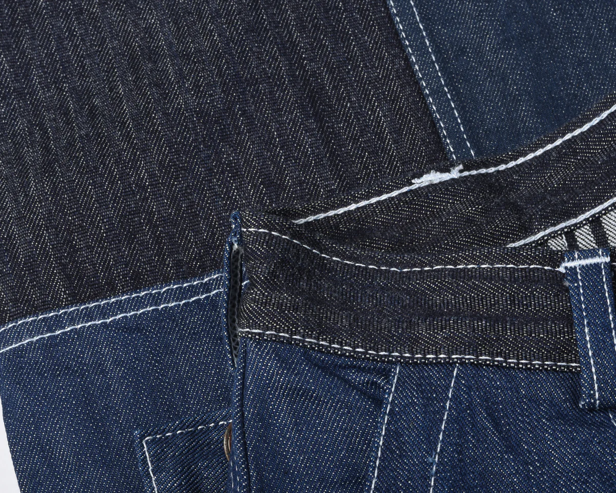 GOOD OL WHATS-HER-FACE BY W'MENSWEAR UNISEX FREEDOM FLIGHT TROUSER - DENIM - Image 4