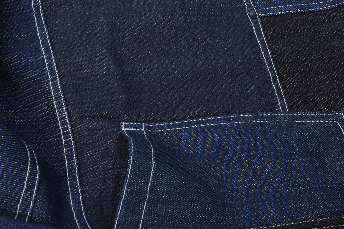 GOOD OL WHATS-HER-FACE BY W'MENSWEAR UNISEX FREEDOM FLIGHT TROUSER - DENIM - Image 7