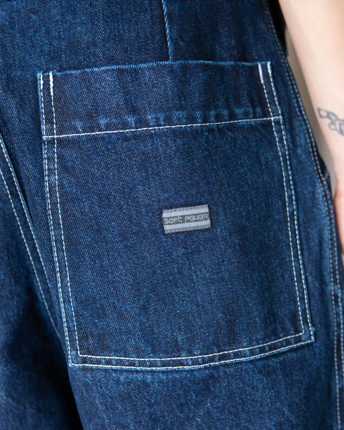 W'MENSWEAR WENDY TROUSER - INDIGO - Image 4
