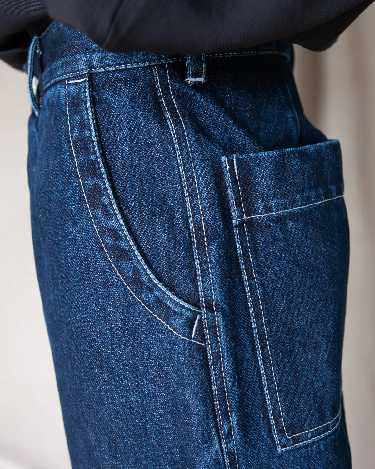W'MENSWEAR WENDY TROUSER - INDIGO - Image 5