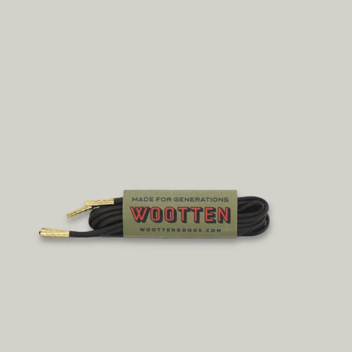 WOOTTEN 2MM ROUND LACES 90CM - Image 2