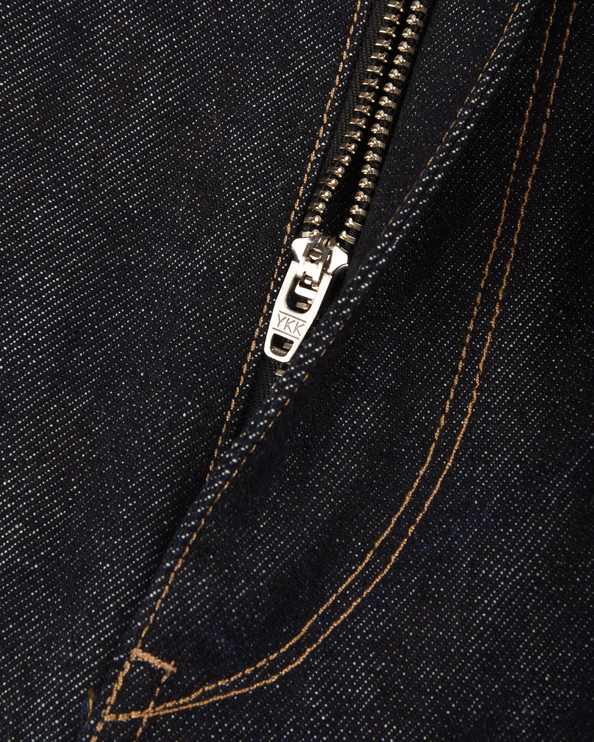WORK WORKS MENS WIDE LEG TAPERED TROUSER - INDIGO DENIM - Image 9