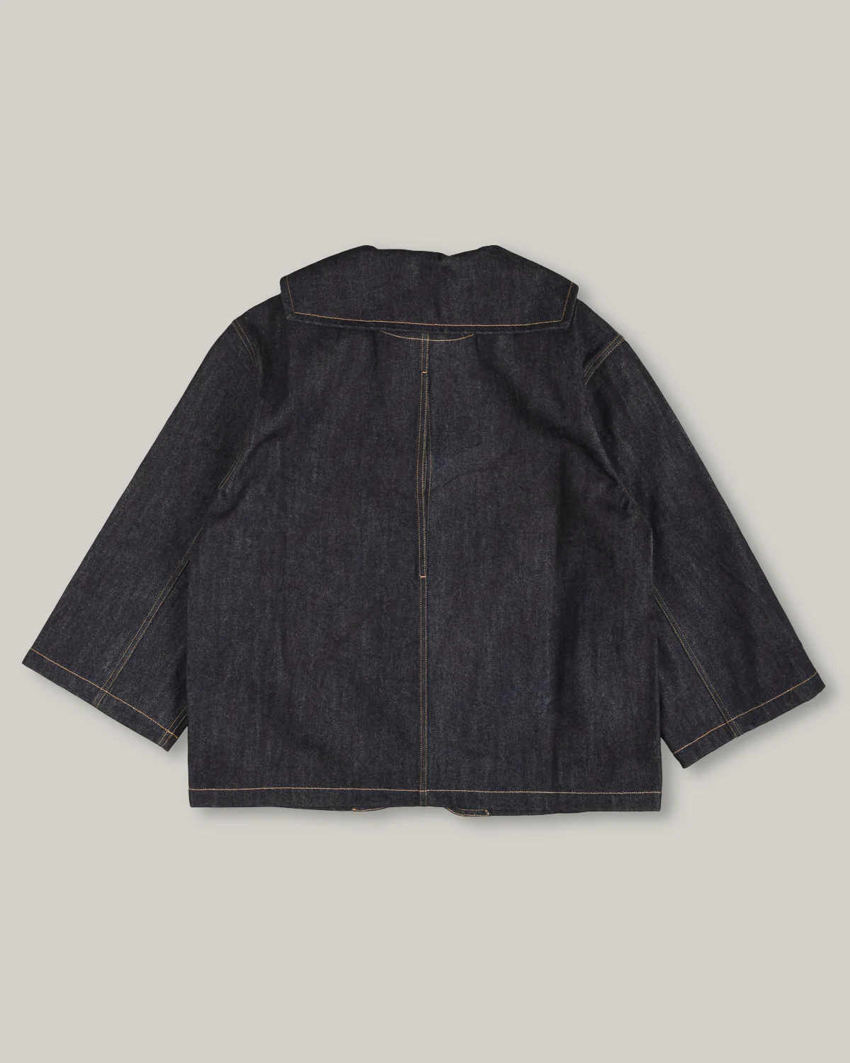 WORK WORKS WOMEN'S 3/4 SLEEVE JACKET - RAW DENIM - Image 7
