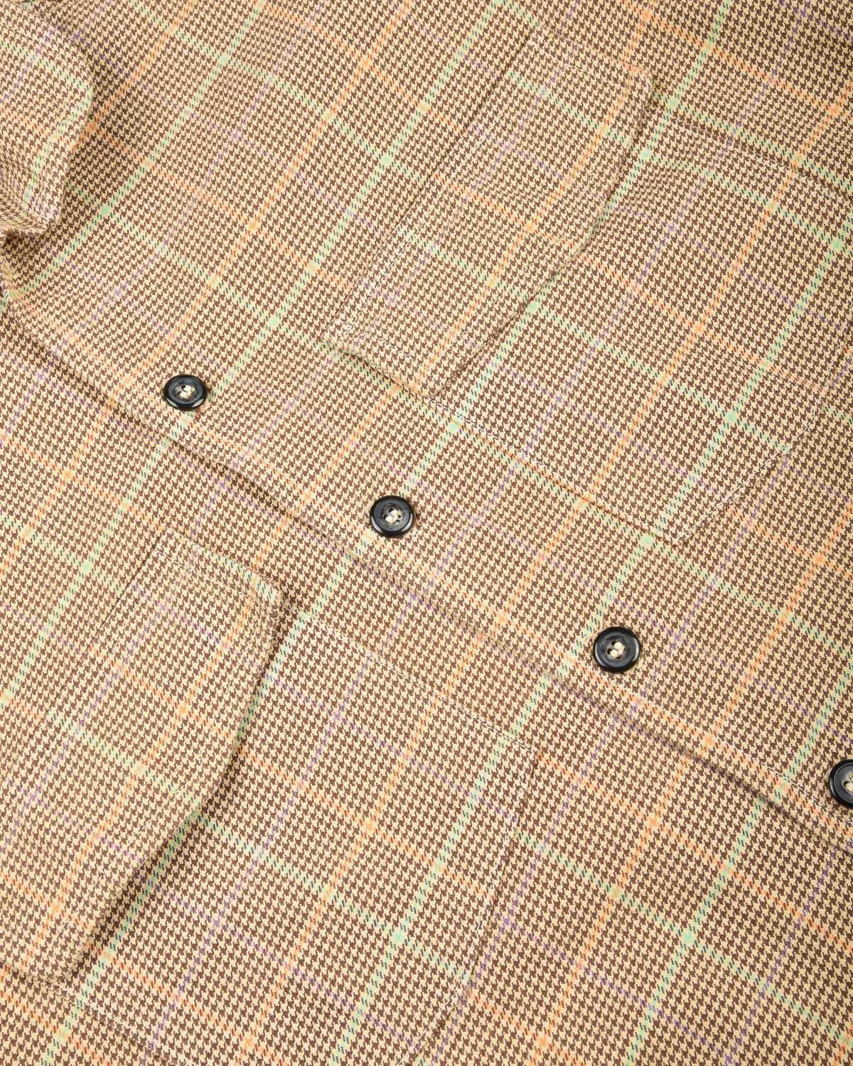 WORKING LS TRAP SHIRT - SMITH CHECK COTTON - YEAST - Image 4
