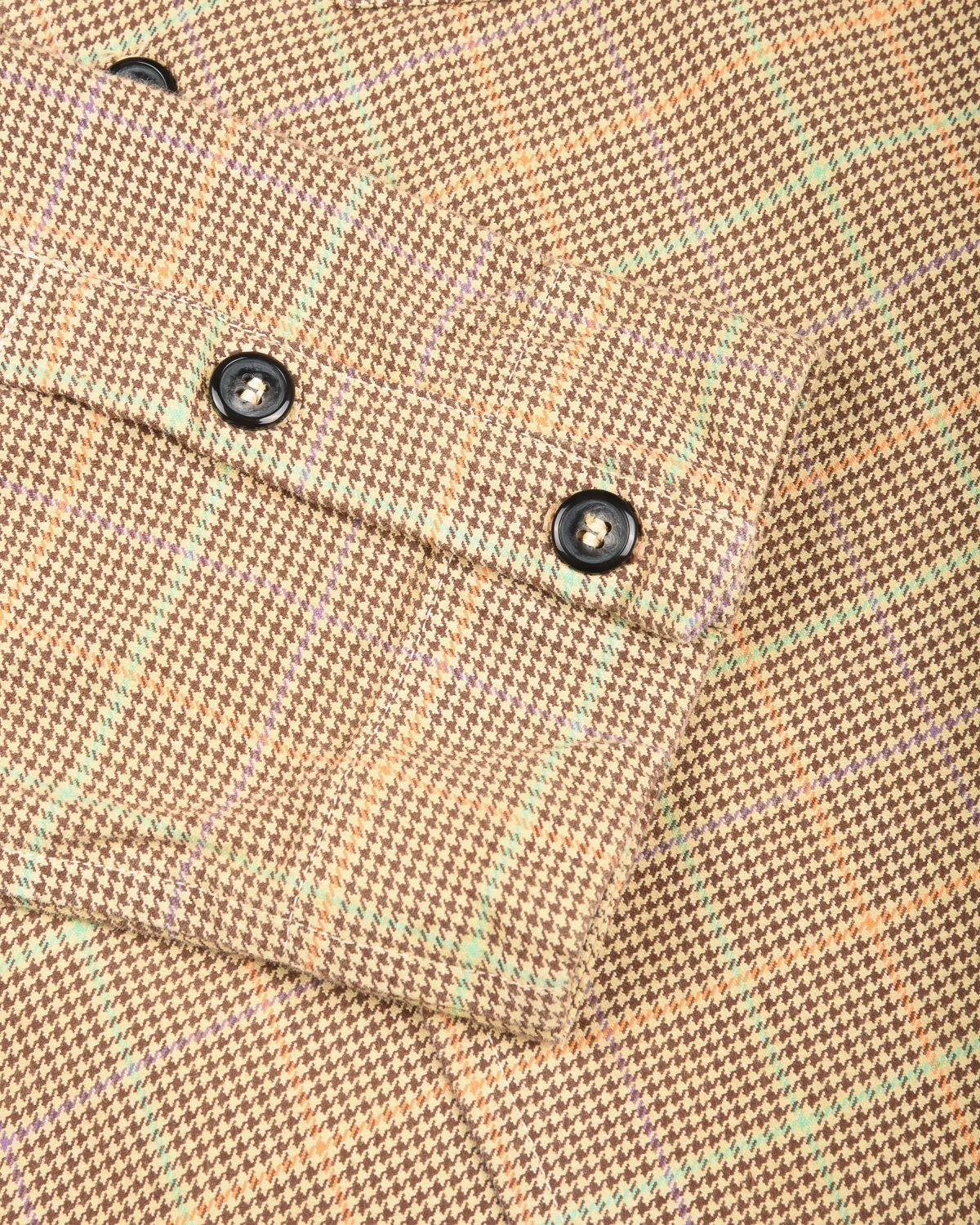 WORKING LS TRAP SHIRT - SMITH CHECK COTTON - YEAST - Image 6
