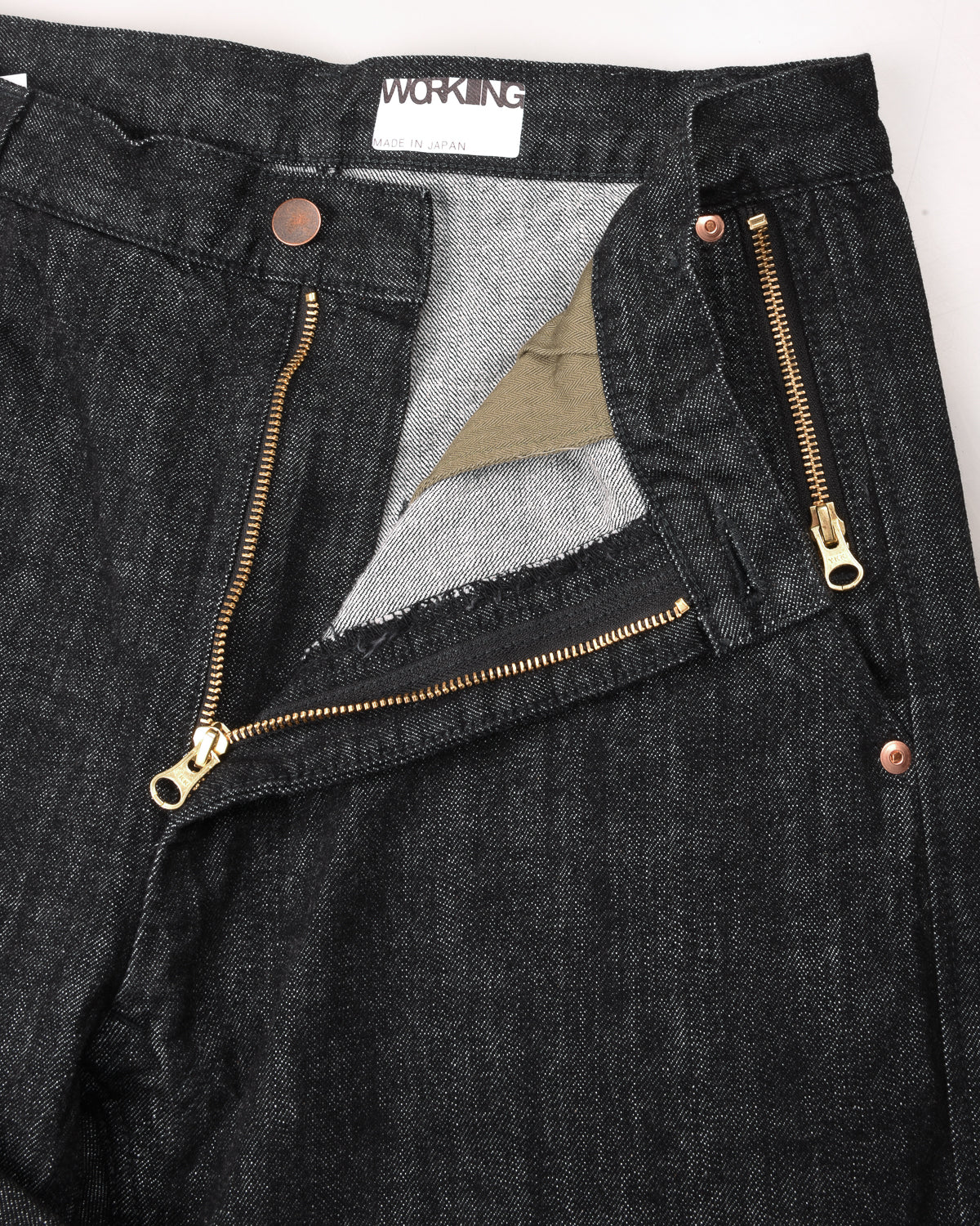 WORKING SLACK JEAN -  BLACK RINSED - Image 3