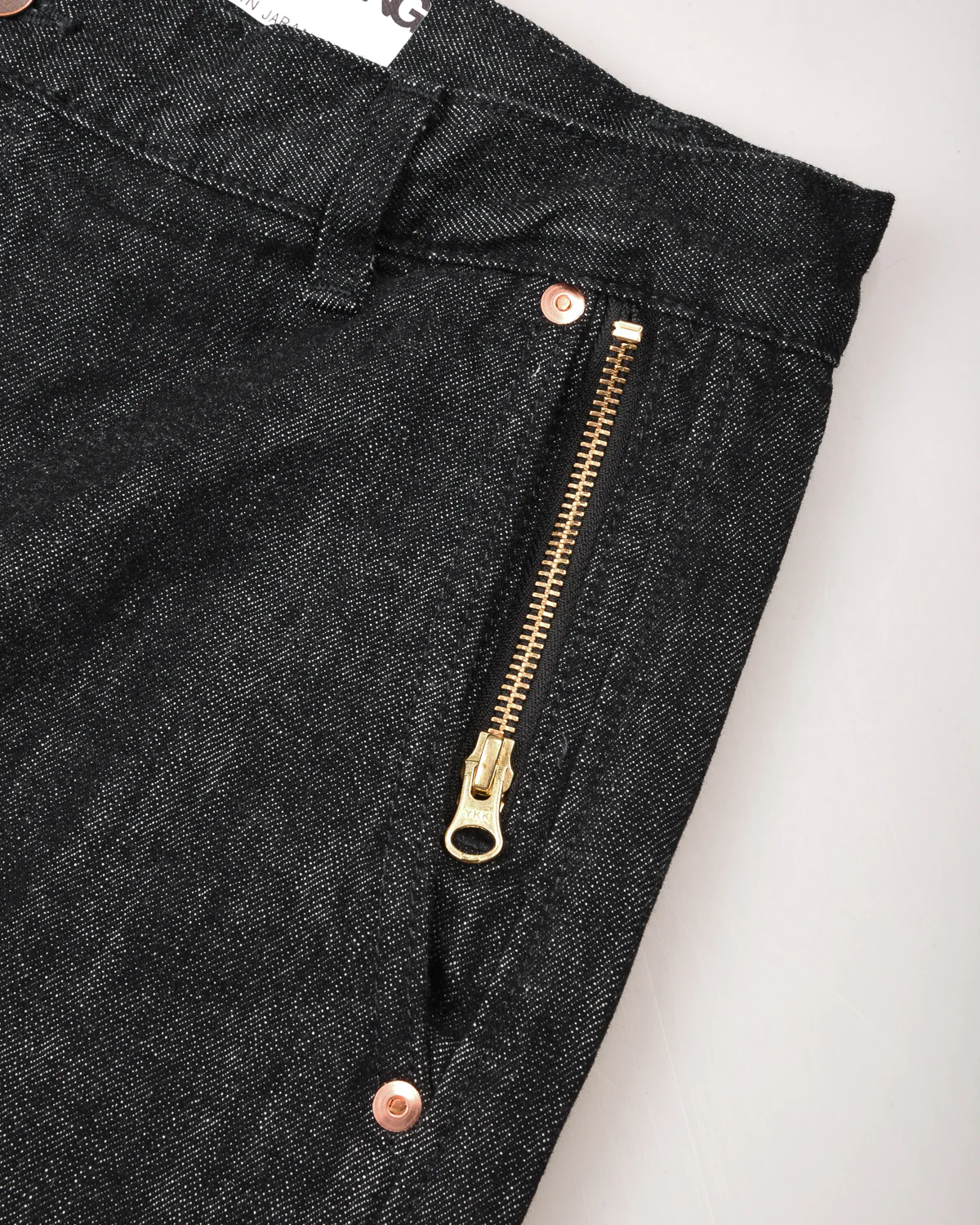 WORKING SLACK JEAN -  BLACK RINSED - Image 8