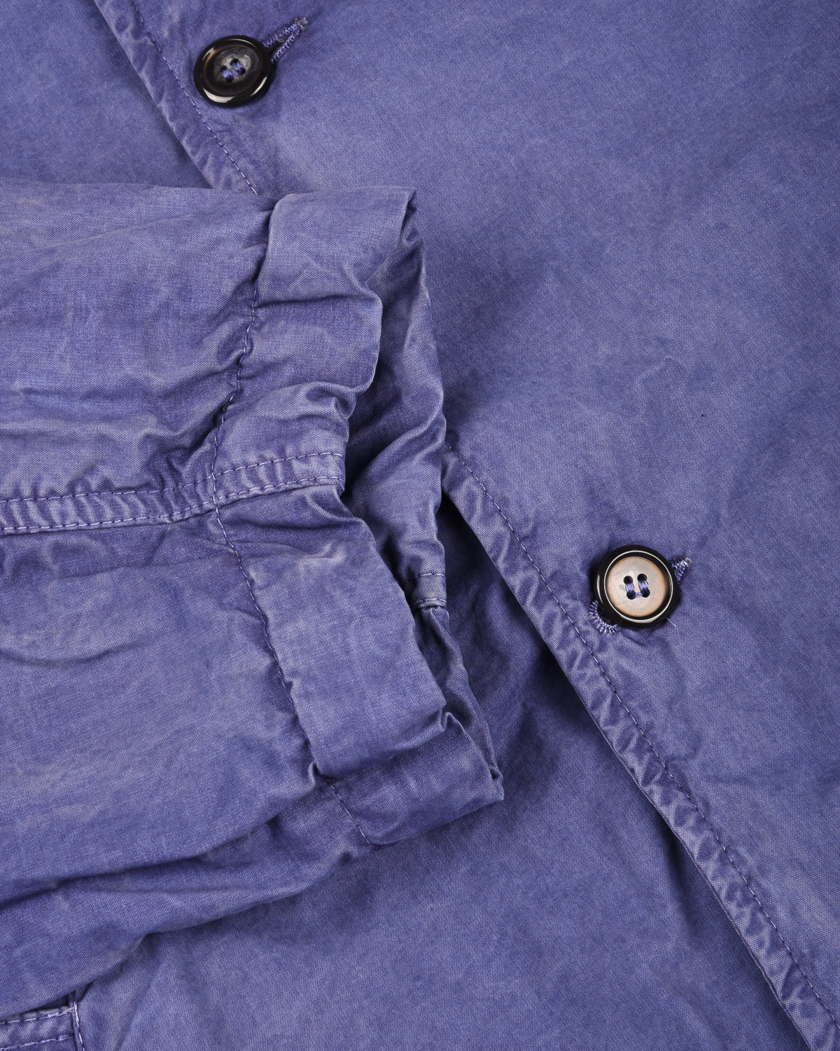 WORKING STEP COAT - PEACHED COTTON OXFORD LOFT - EIFFEL - Image 6