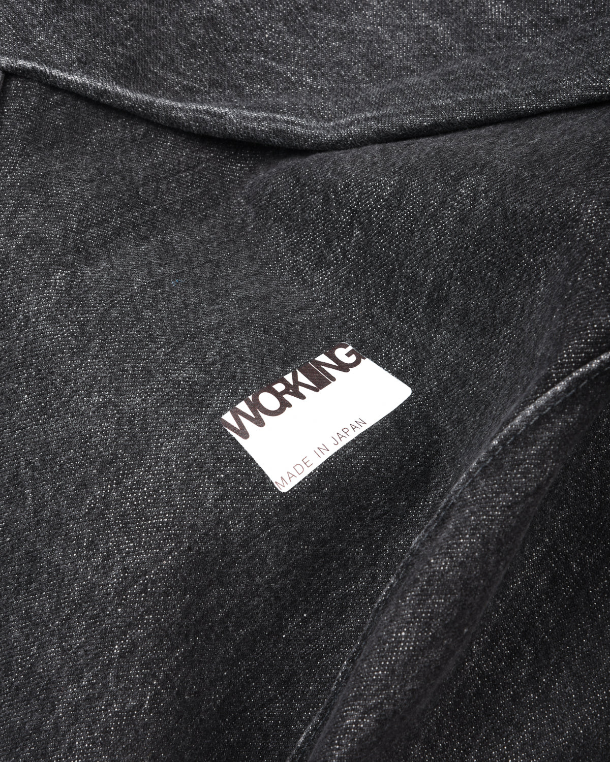 WORKING TAKEOUT BAG - BLACK STONE WASHED - Image 3
