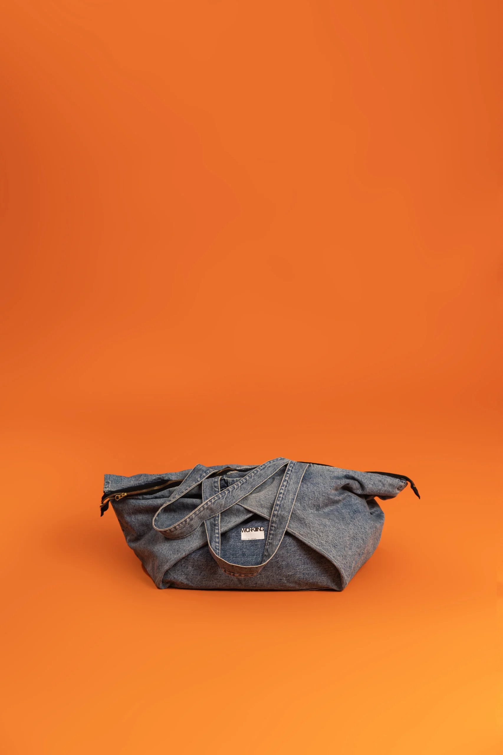 WORKING TAKEOUT BAG - INDIGO STONE WASHED - Image 5